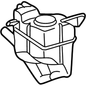 Ford Thunderbird Coolant Reservoir - 5W4Z-8A080-AA