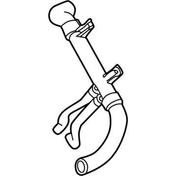 Ford Thunderbird Water Hose - 3W4Z-8286-DB