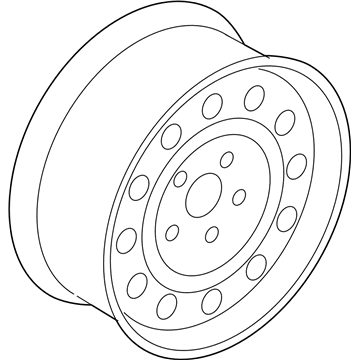 Lincoln 7L1Z-1015-D Wheel Assembly