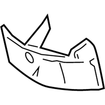 Ford 5F9Z-7440454-AAA Panel - Rear Corner