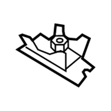 Ford 2L1Z-78101C58-AA Nut