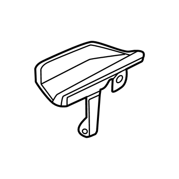 Ford Mustang Mach-E Exterior Door Handle - LJ8Z-5822405-AE