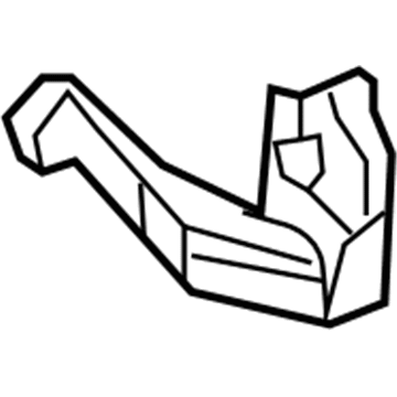 Ford 6L2Z-18C433-BA Duct - Heater Outlet