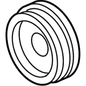 Ford F2TZ6A312B Pulley - Compressor