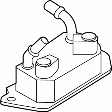 Ford CV6Z-7A095-A Oil Cooler Assembly