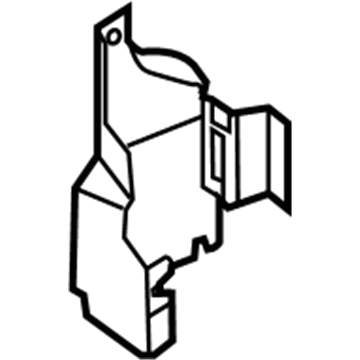 Ford BA8Z-7441055-A Rear Extension, Driver Side BA8Z-7441055-A Ford Rear Extension, Driver Side Illustration 1 of 1