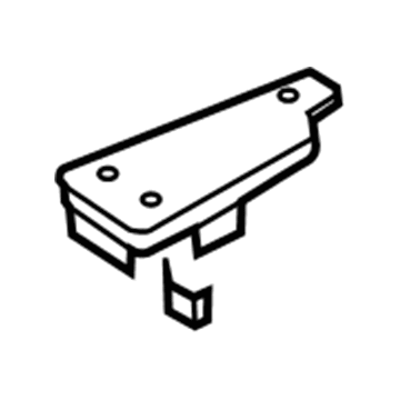 Ford 8A8Z-74111C77-C Floor Extension Seal, Driver Side 8A8Z-74111C77-C Ford Floor Extension Seal, Driver Side Illustration 1 of 1