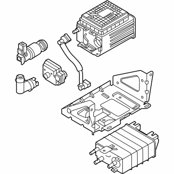 Ford LC3Z-9D653-F Cannister - Fuel Vapour Storage