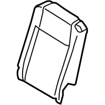 Ford CK4Z-9966801-T Pad - Rear Seat Back