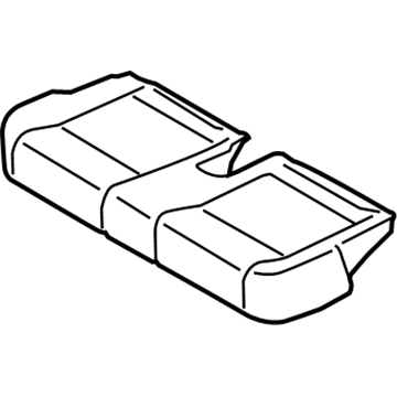 Ford CK4Z-9963841-H Pad - Rear Seat Cushion
