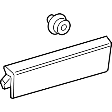 Ford KK3Z-6120938-EA Molding - Door Outside