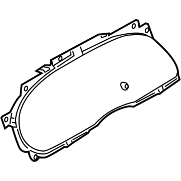 Ford 9C2Z-10887-A Glass - Instrument Cluster