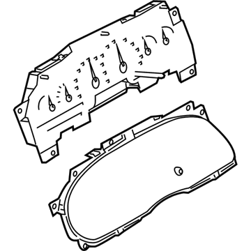 Ford AC2Z-10849-AA Instrument Cluster
