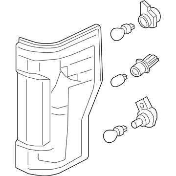 Ford HC3Z-13405-F Lamp Assembly - Rear