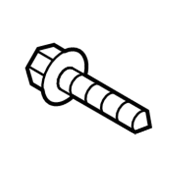 Ford -N808955-S439 Screw And Washer Assembly
