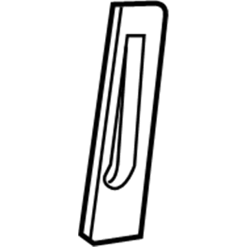 Ford 5F2Z-1760262-AAC Cover - Seat Belt Retractor