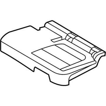 Ford PJ6Z-7863805-AB Cover Assembly - Rear Seat Cushion