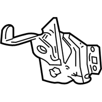 Ford 5W7Z-16700-A Latch Assembly - Hood