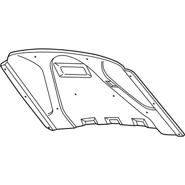 Ford 6W7Z-16738-A Insulator - Hood