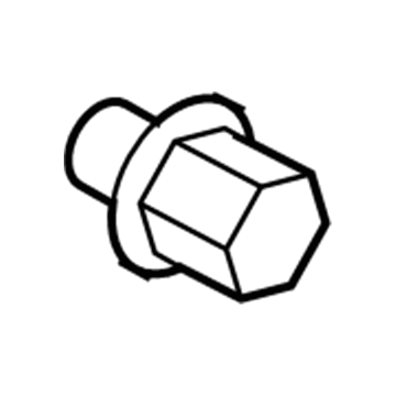 Ford 2L1Z-1012-AA Nut - Wheel