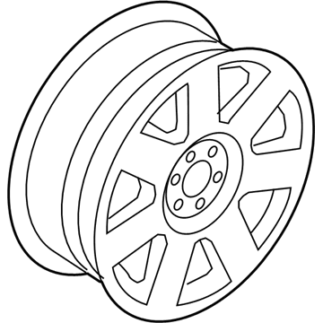 Ford 5L3Z-1007-AA Wheel Assembly