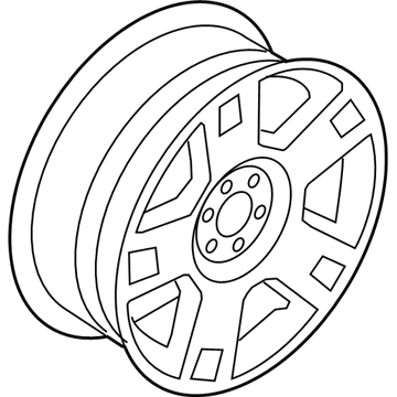 Ford 5L3Z-1007-DA Wheel Assembly