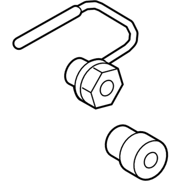 Lincoln 2L1Z-1A043-AA Nut - Wheel