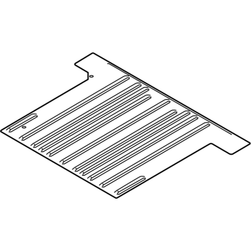 Ford LK4Z-6111160-F Pan Assembly - Floor - Centre