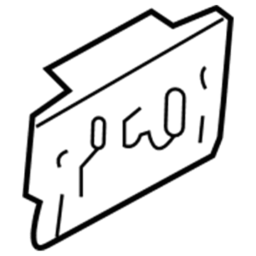 Ford F2UZ-1527182-A Plate - Retaining