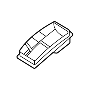 LC5Z-9C888-HB Ford Switch Assembly - Steering Wheel Illustration 1 of 1