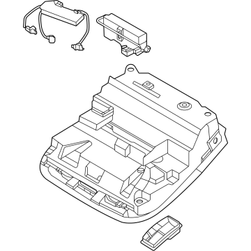 Ford R2TZ-58519A70-DK Console Assembly - Overhead R2TZ-58519A70-DK Ford Console Assembly - Overhead Illustration 1 of 1