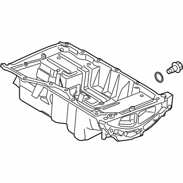 Ford CJ5Z-6675-G Pan Assembly - Engine Oil