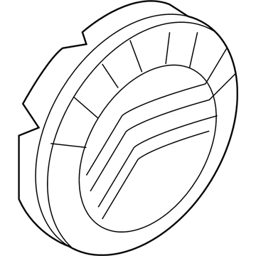 Mercury 6M6Z-1130-B Cover - Wheel