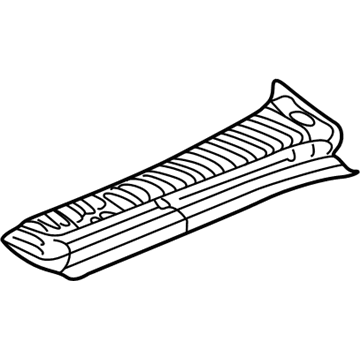 Ford 7C3Z-25022A68-AA Grille - Cowl Top