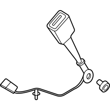 Ford PC3Z-2561202-AA Seat Belt Assembly