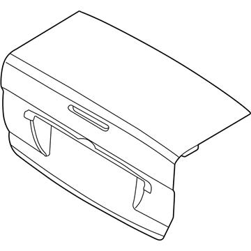 Ford YS4Z-5440110-SA Door Assembly - Luggage Compartment