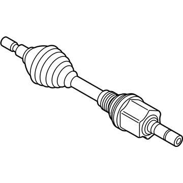 Ford HG9Z-3B437-D Shaft - Front Axle