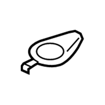 DS7Z-17632-A Ford Reservoir Cap, Front Illustration 1 of 1