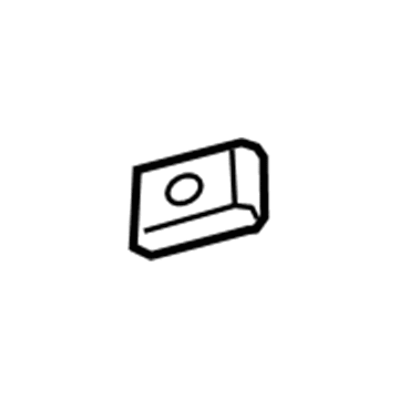 Ford -W710611-S439 Wiper Motor Nut -W710611-S439 Ford Wiper Motor Nut Illustration 1 of 1