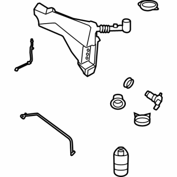 Ford F-150 Lightning Windshield Washer Fluid Reservoir - NL3Z-17618-A