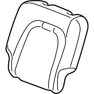 Ford 3L2Z-7866801-AA Pad - Rear Seat Back