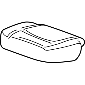 Ford 3L2Z-7863841-AA Pad - Rear Seat Cushion