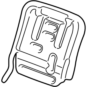 Ford 3L2Z-78613A39-AA Frame - Rear Seat Back