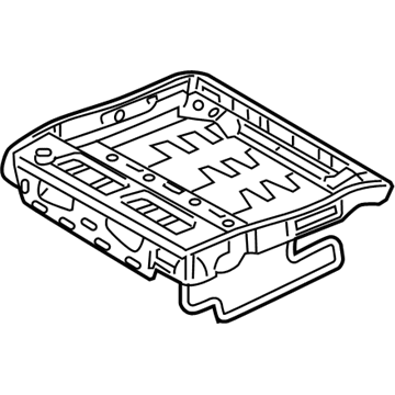 Mercury AE5Z-5463100-A Frame And Spring - Front Seat Cushion