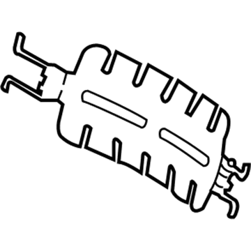 Ford 6E5Z-5464842-B Lumbar Support, Passenger Side 6E5Z-5464842-B Ford Lumbar Support, Passenger Side Illustration 1 of 1