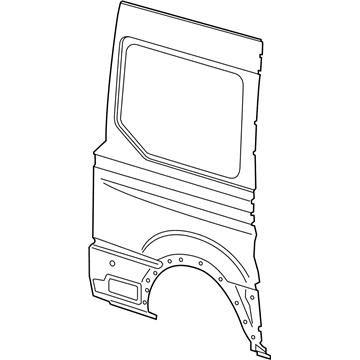 Ford BK3Z-61279D46-B Panel - Body Side - Rear