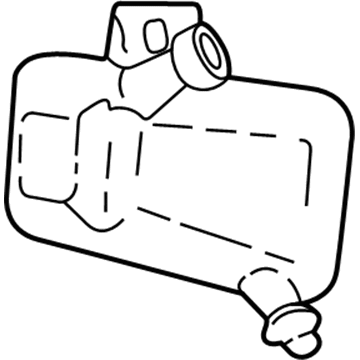Ford 4C2Z-8A080-BC Tank Assembly - Radiator Overflow