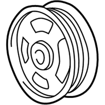 Ford XW4Z-3A733-BA Pulley - Power Steering