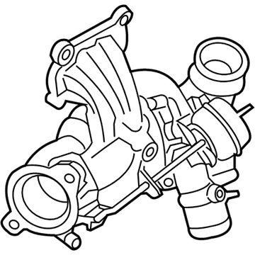 Lincoln EJ7Z-6K682-B Turbocharger Assembly