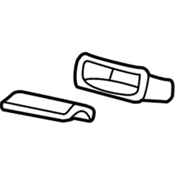 Ford F4ZZ-6313594-A Compartment Assembly - Rear